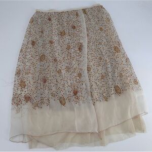 Rosae Nichols Silk Skirt Size Petite XS
